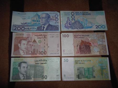 L'argent du maroc